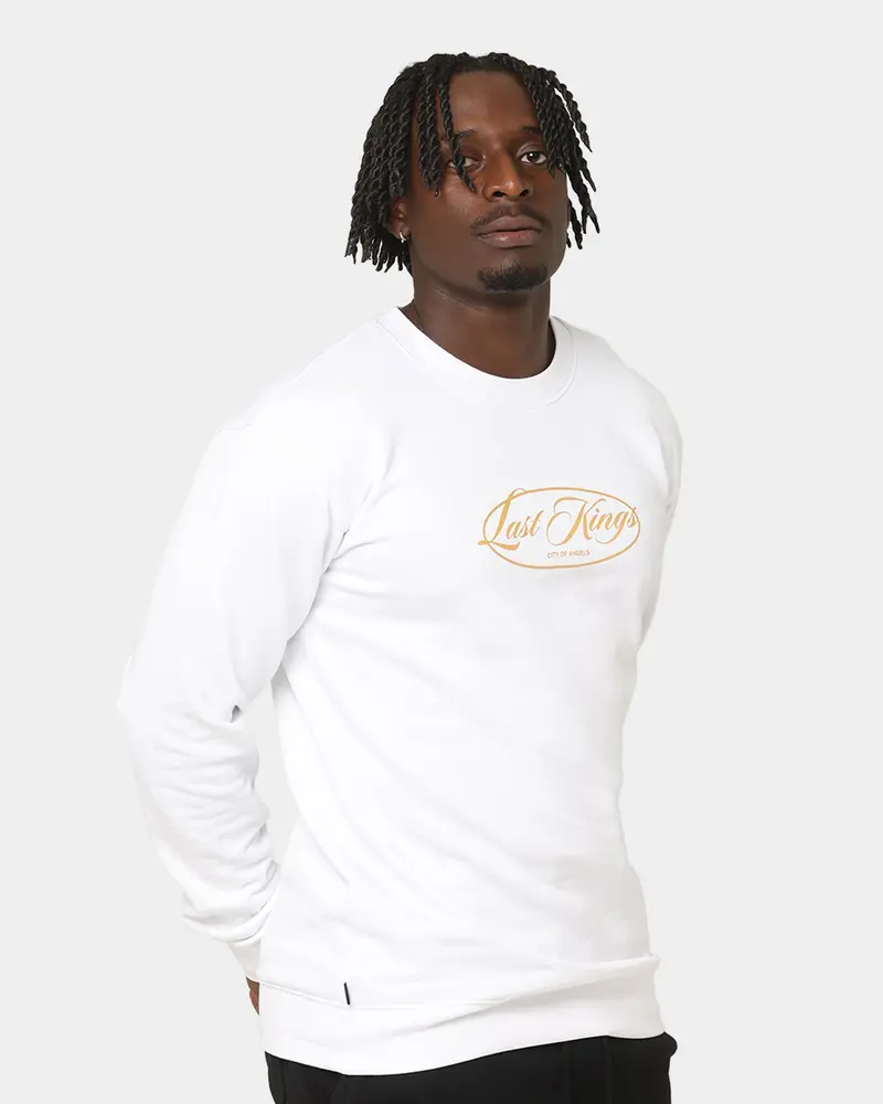Last Kings City Of Angels Crewneck White 1