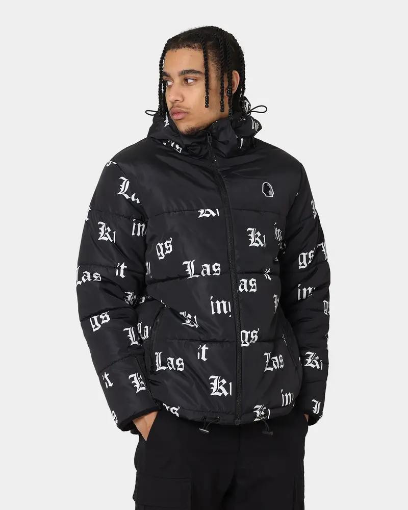 Last Kings Fragment Puffer Jacket Black 1