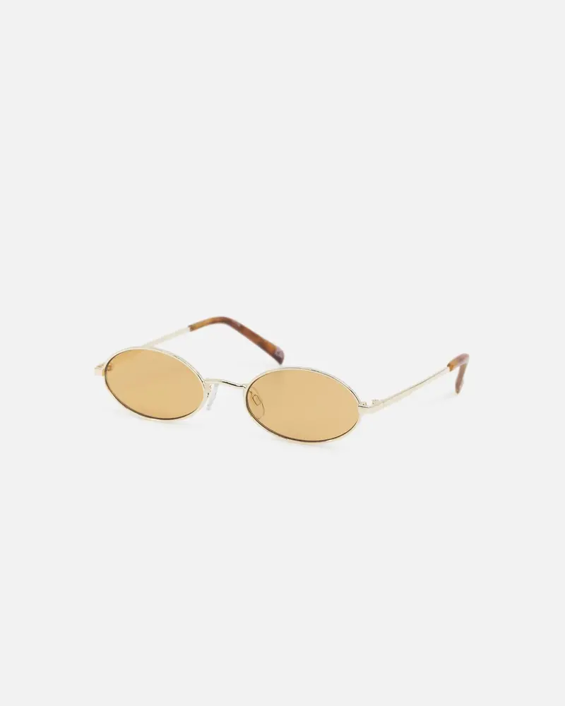 Le Specs Love Train Sunglasses Gold 1