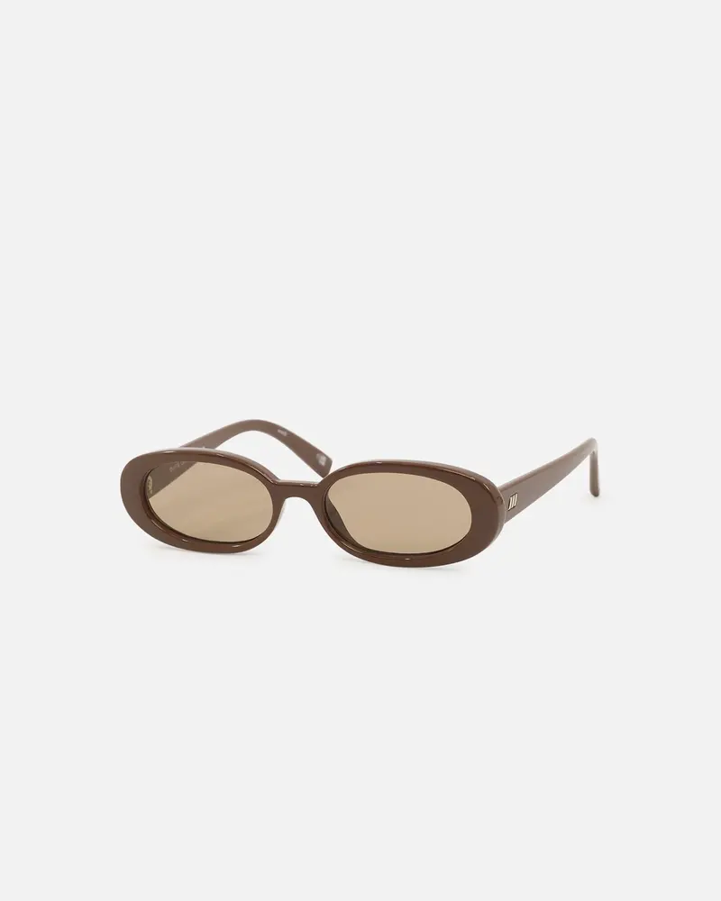 Le Specs Outta Love Sunglasses Cocoa 1