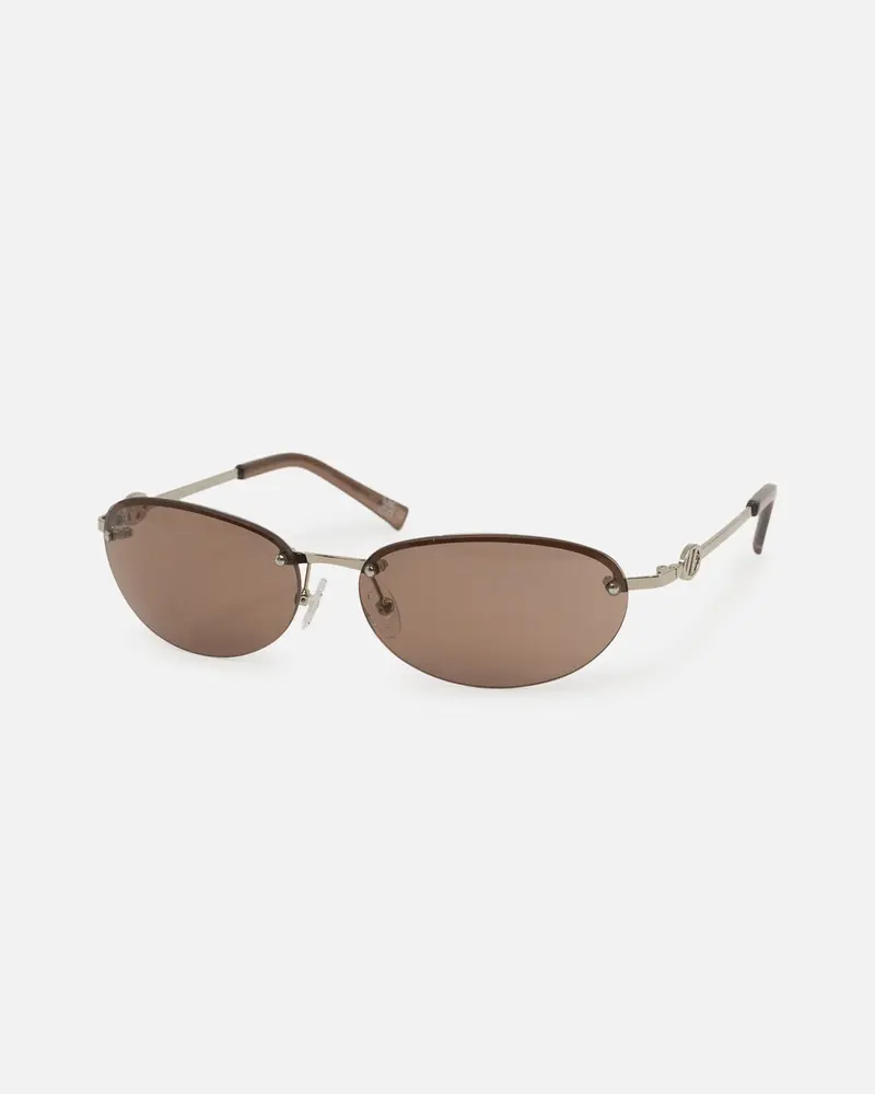 Le Specs Slinky Sunglasses Silver 1