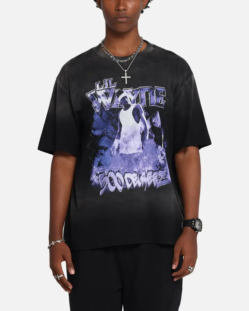Lil Wayne Lil Wayne T-Shirt Black Wash 1