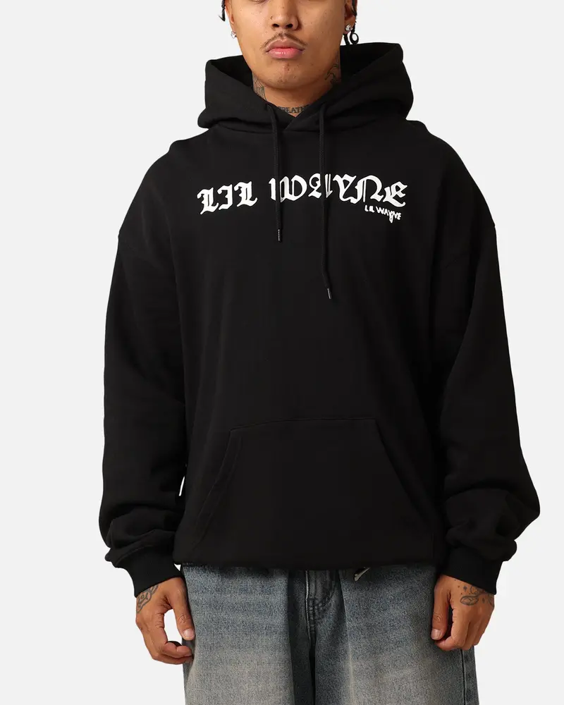 Lil Wayne Red Frame Hoodie Black 1