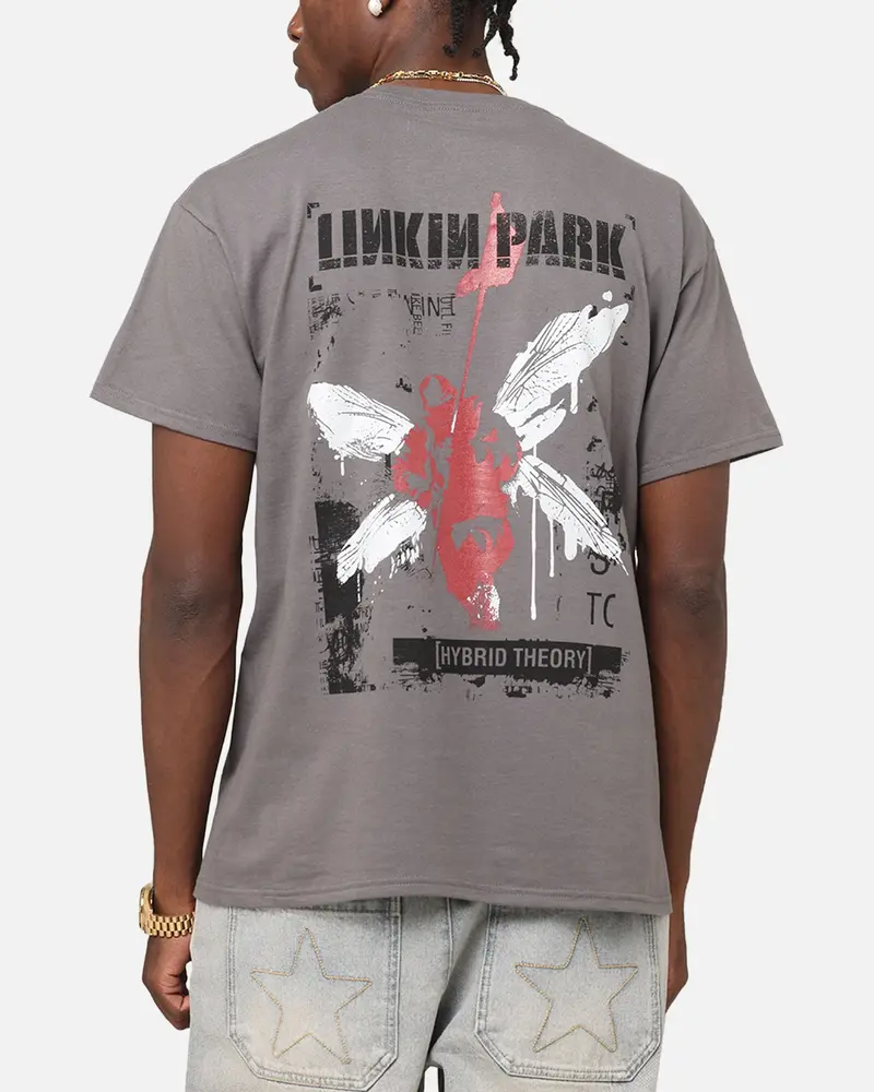 Linkin Park Hybrid Theory T-Shirt Charcoal 1