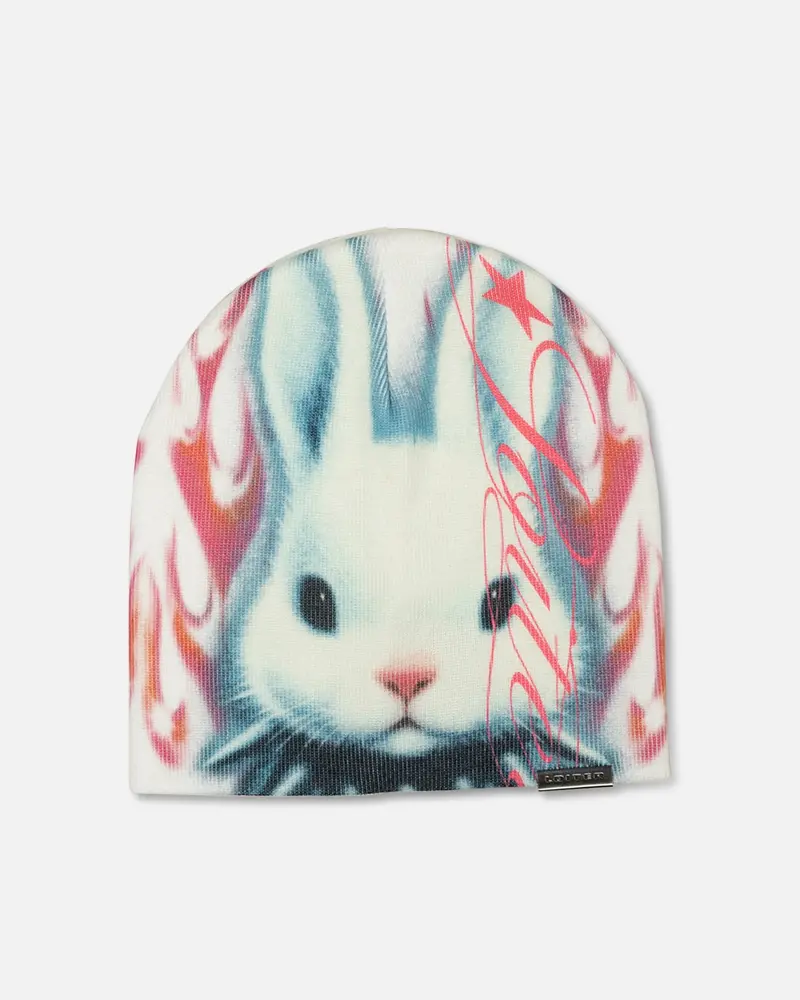 Loiter Airbrush Bunny Skully White 1