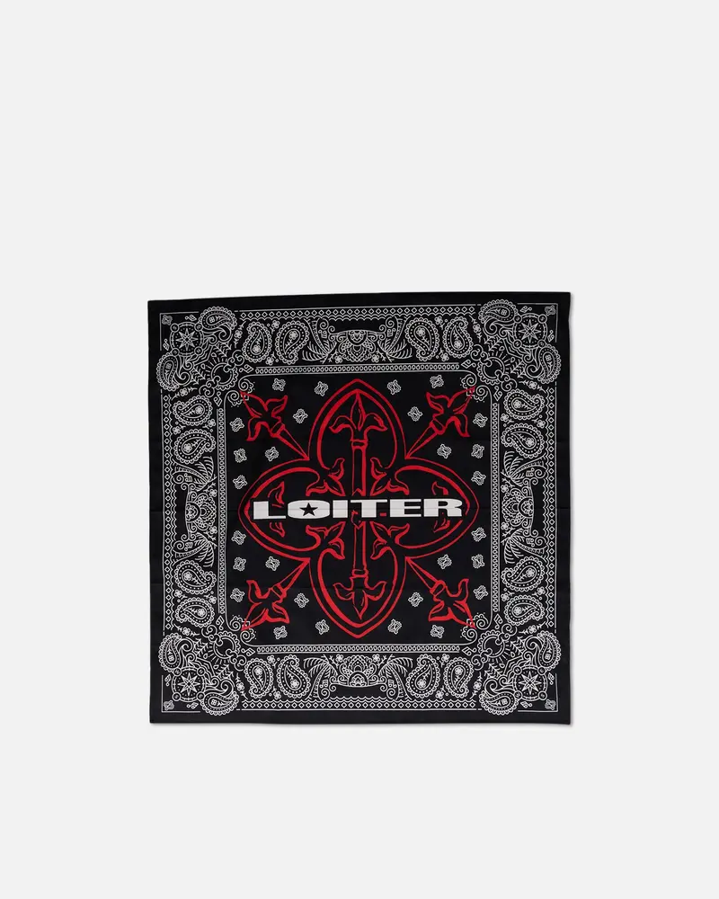 Loiter Bandana Black 1