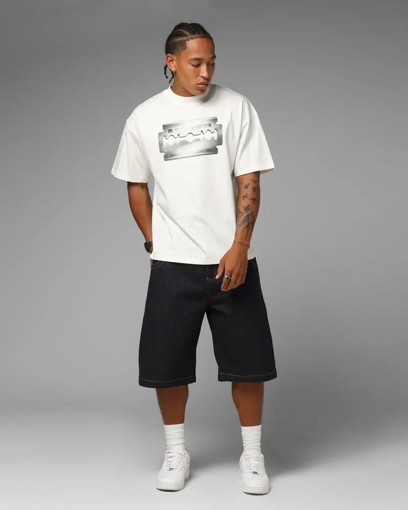 Loiter Blade T-Shirt Off White 3