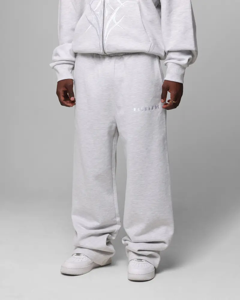 Loiter Blood Born Track Pants Grey Marle 1