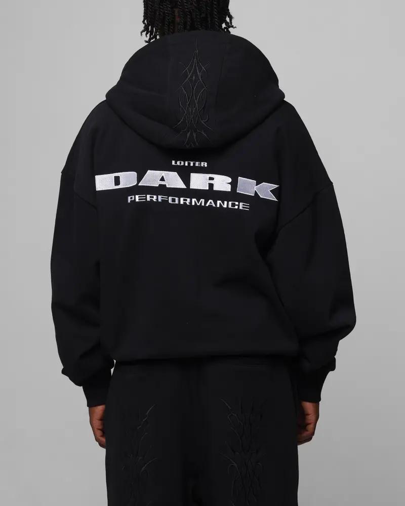 Loiter Blood Born Zip Hoodie Black 2