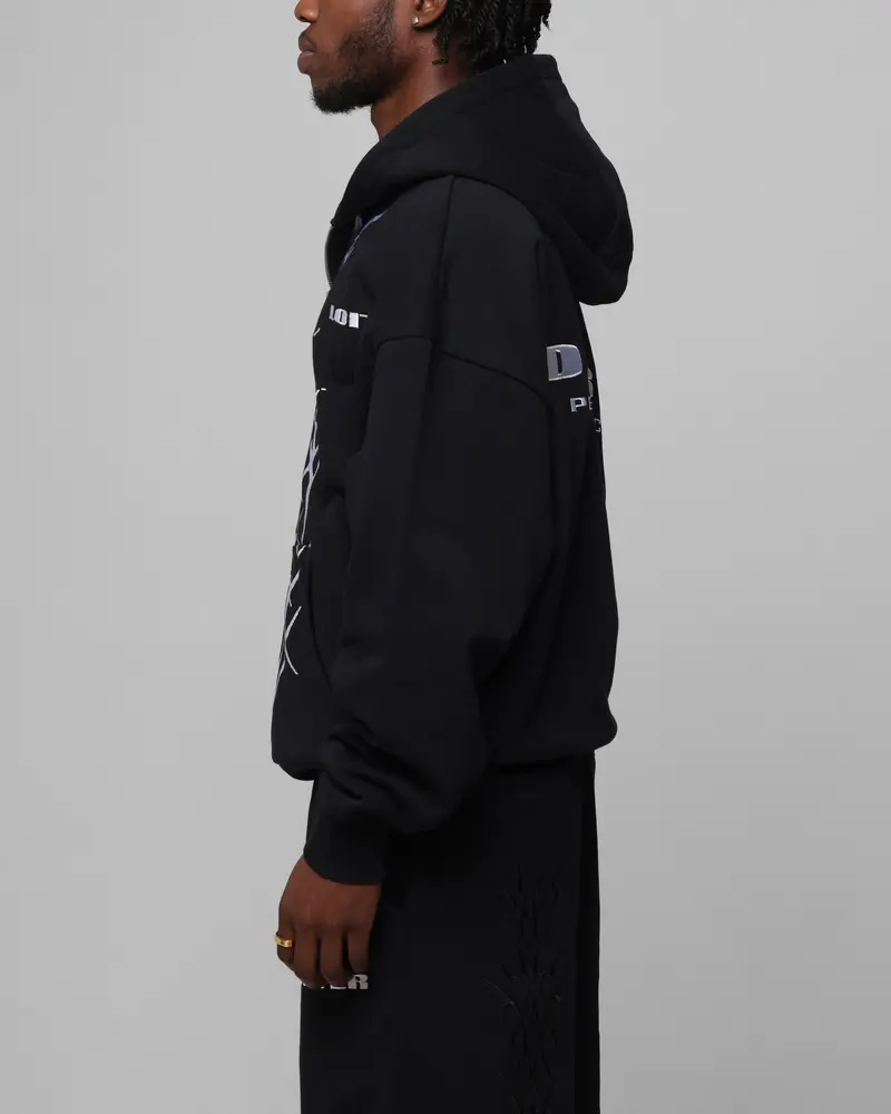Loiter Blood Born Zip Hoodie Black 6