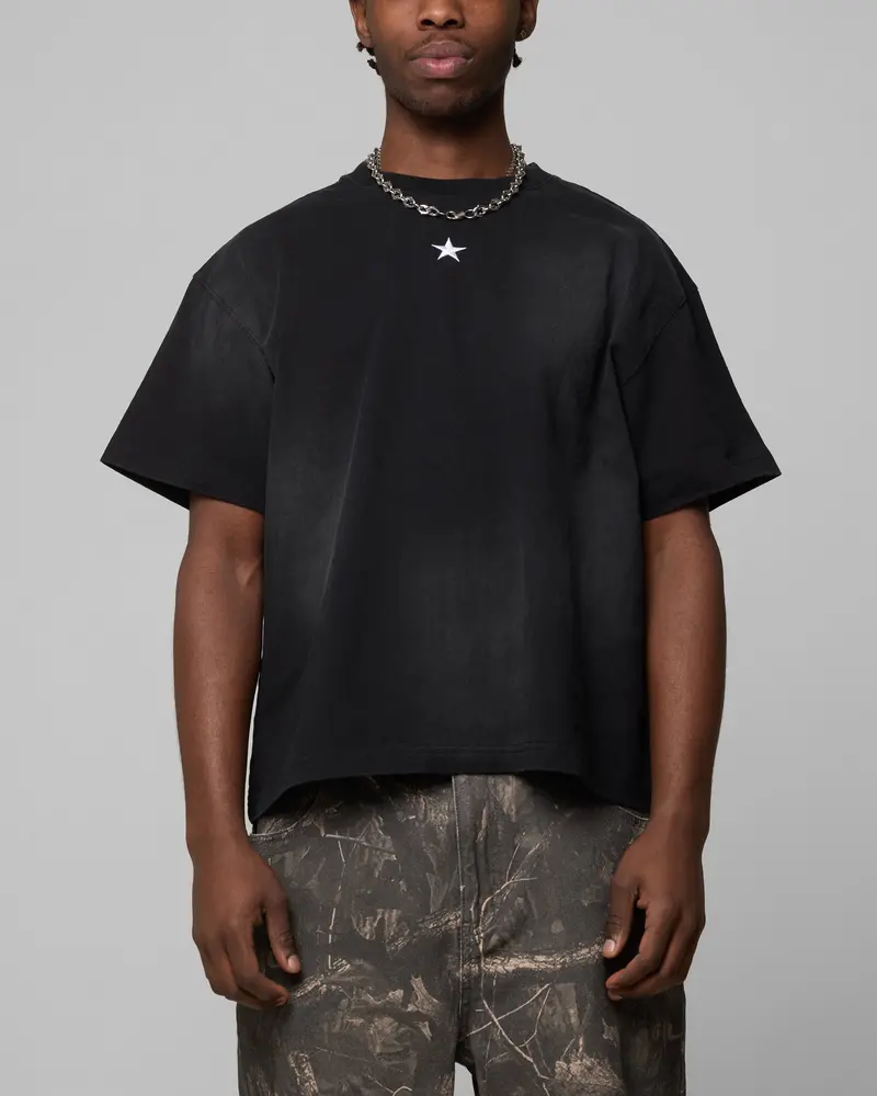 Loiter Boxer Fitted T-Shirt Black 1