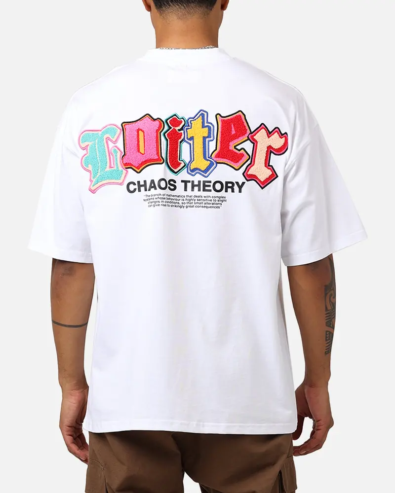 Loiter Chaos Theory T-Shirt White 1