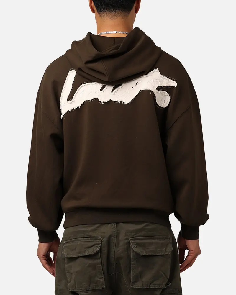 Loiter Chroma Premium Hoodie Dark Chocolate 1