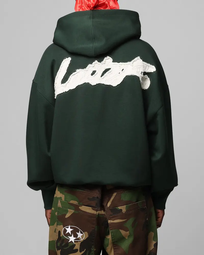 Loiter Chroma Premium Hoodie Dark Green 1
