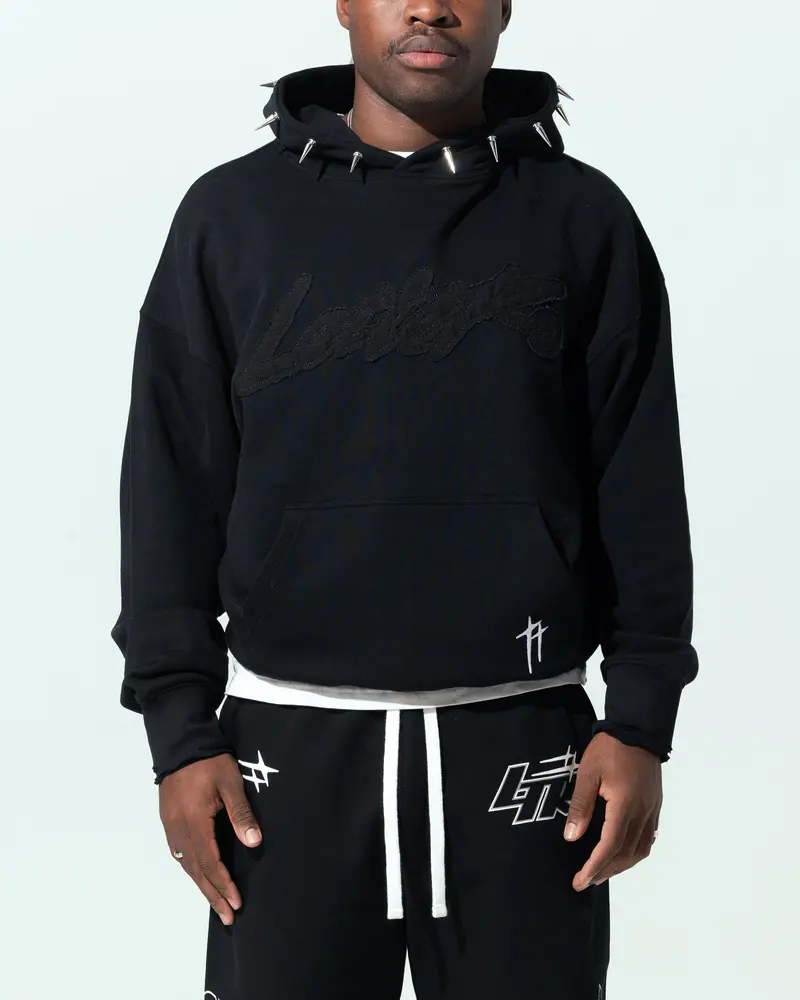 Loiter Chrome Faith Hoodie Black 1