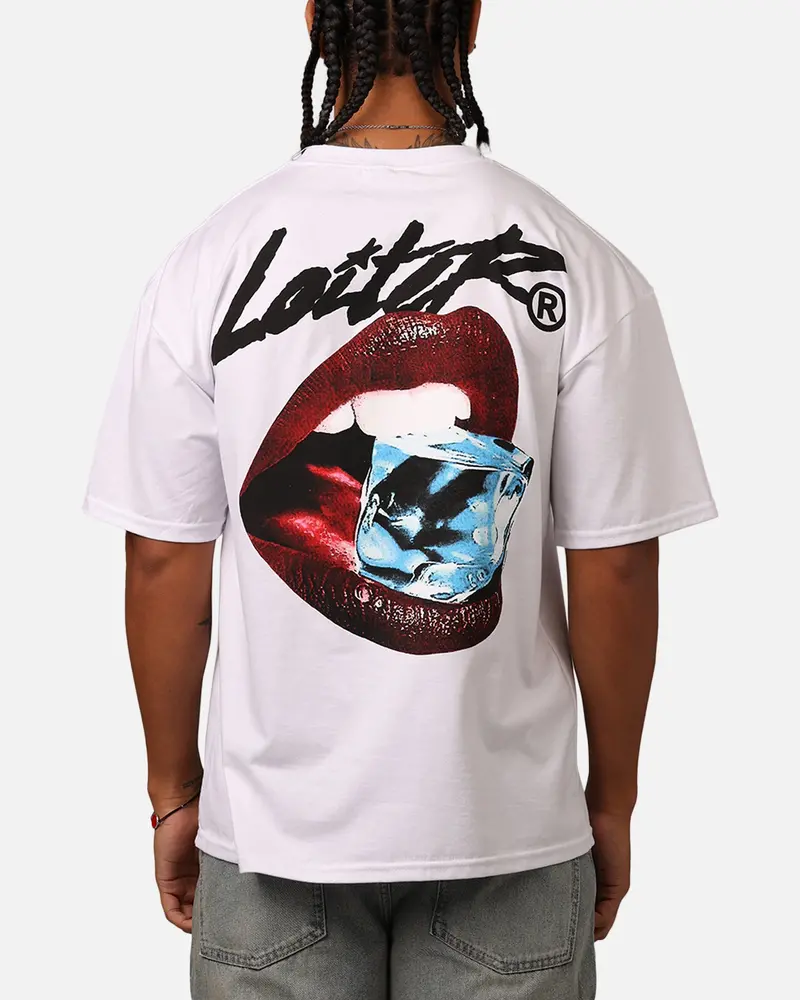 Loiter Cold Lips T-Shirt White 1