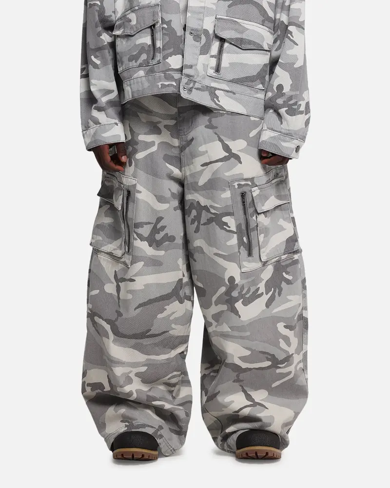Loiter Combat Cargo Pants Snow Camo 1