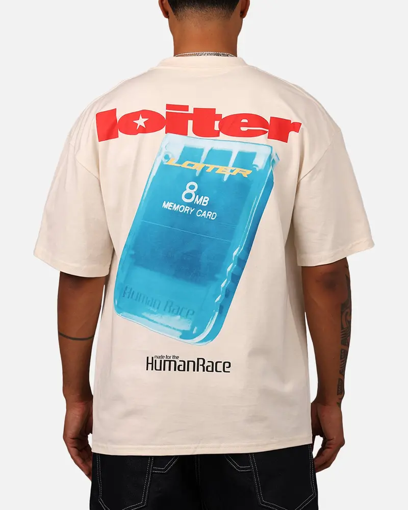 Loiter Core Memory T-Shirt Off White 1