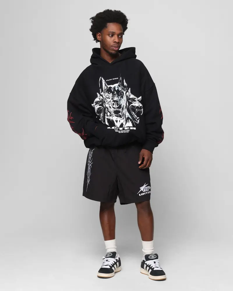 Loiter Cyber Beach Shorts Black 2