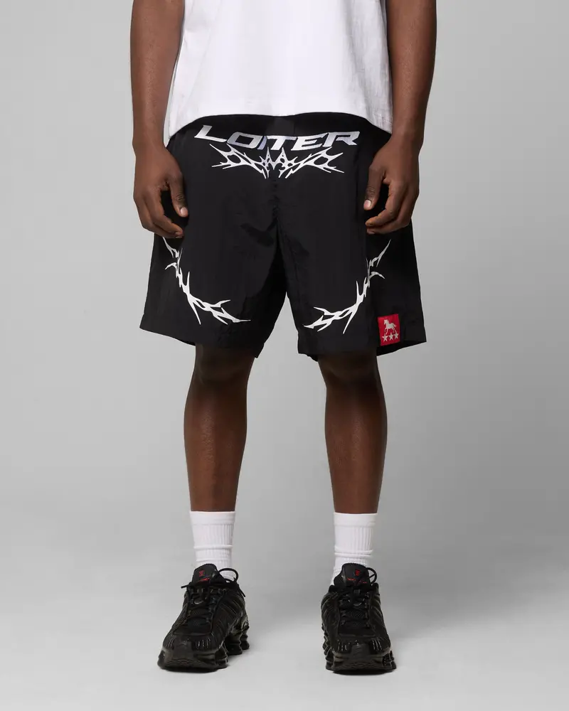 Loiter Cyber Walk Shorts Black 1
