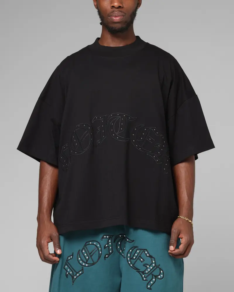 Loiter Destruct T-Shirt Black 1