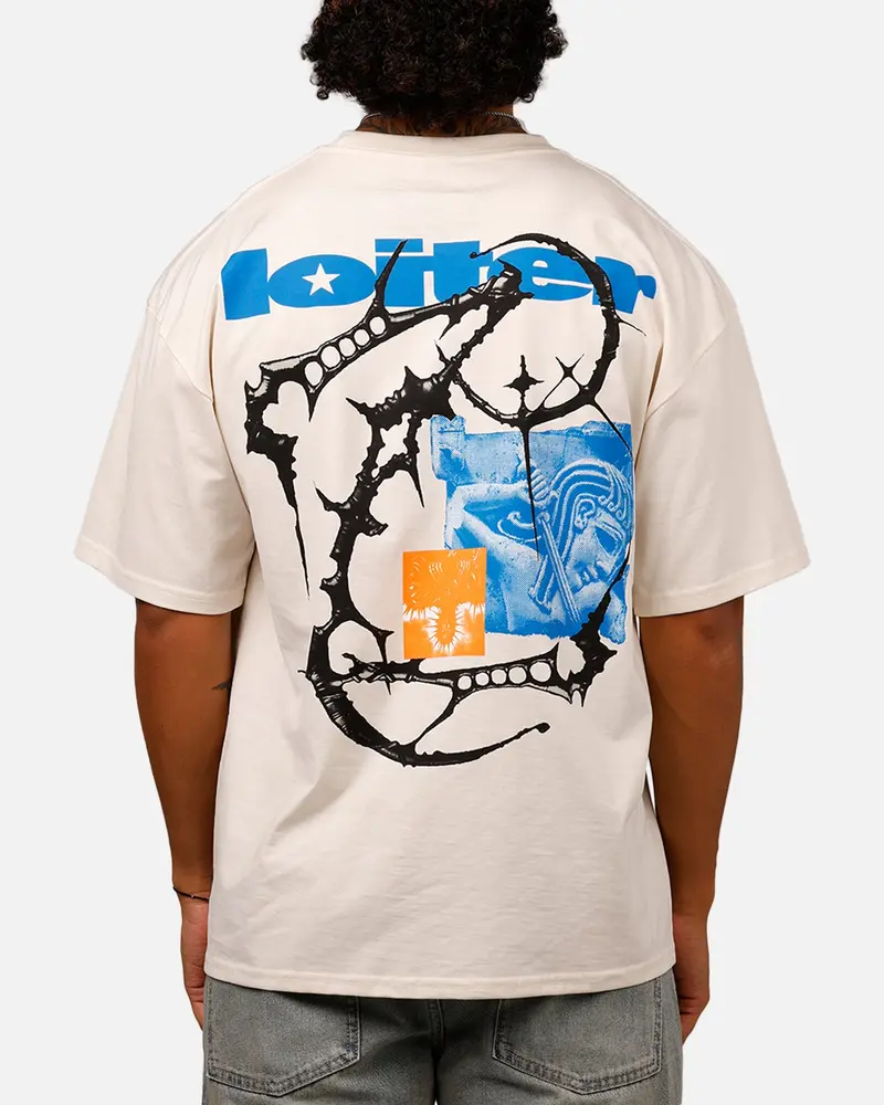 Loiter Empire T-Shirt Off White 1