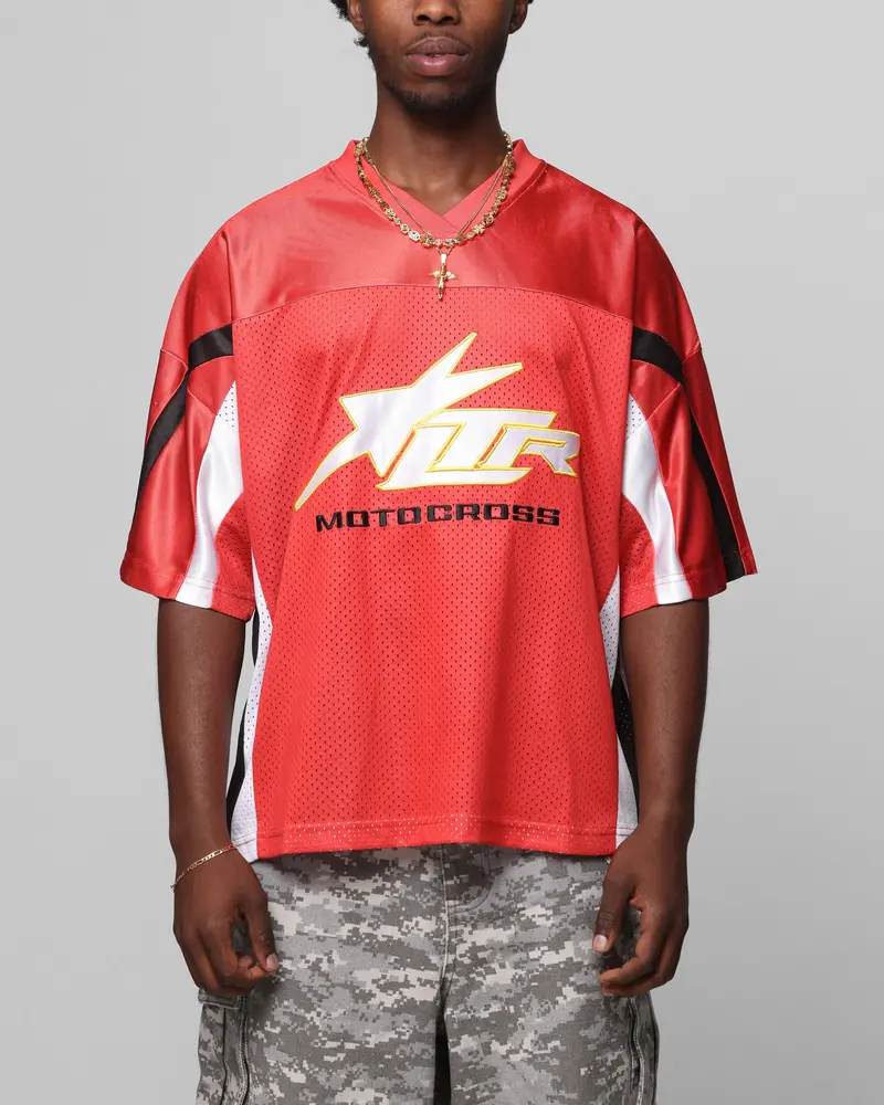 Loiter End Zone Jersey Red 1