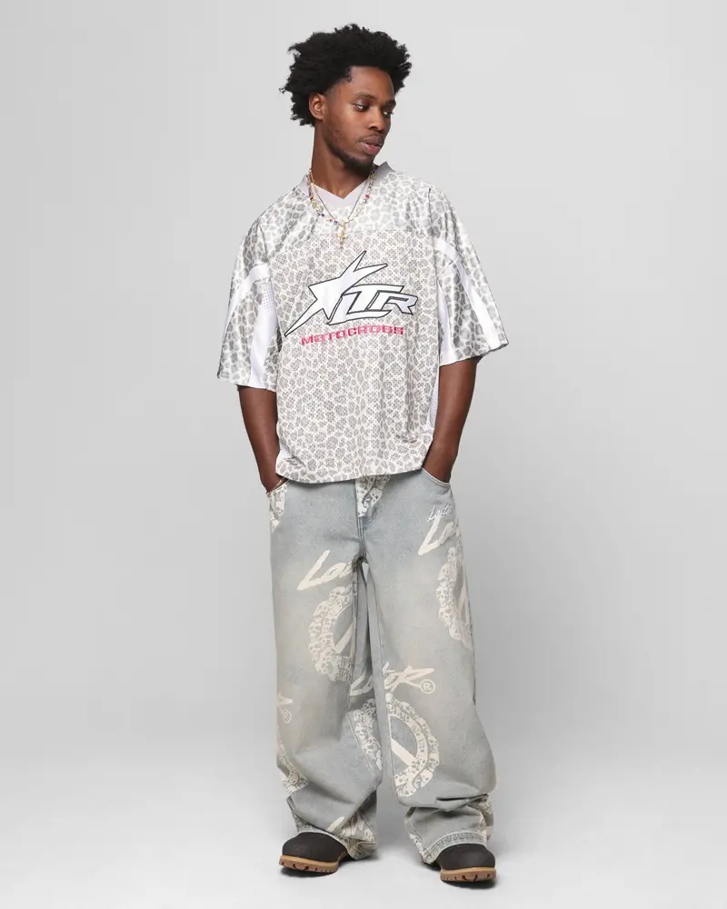 Loiter End Zone Jersey Snow Leopard 3