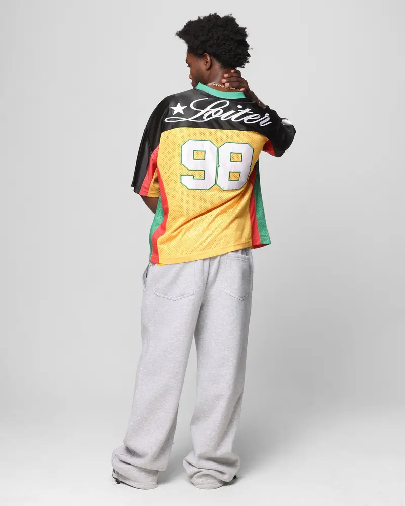 Loiter End Zone Jersey Yellow/Green/Red 4