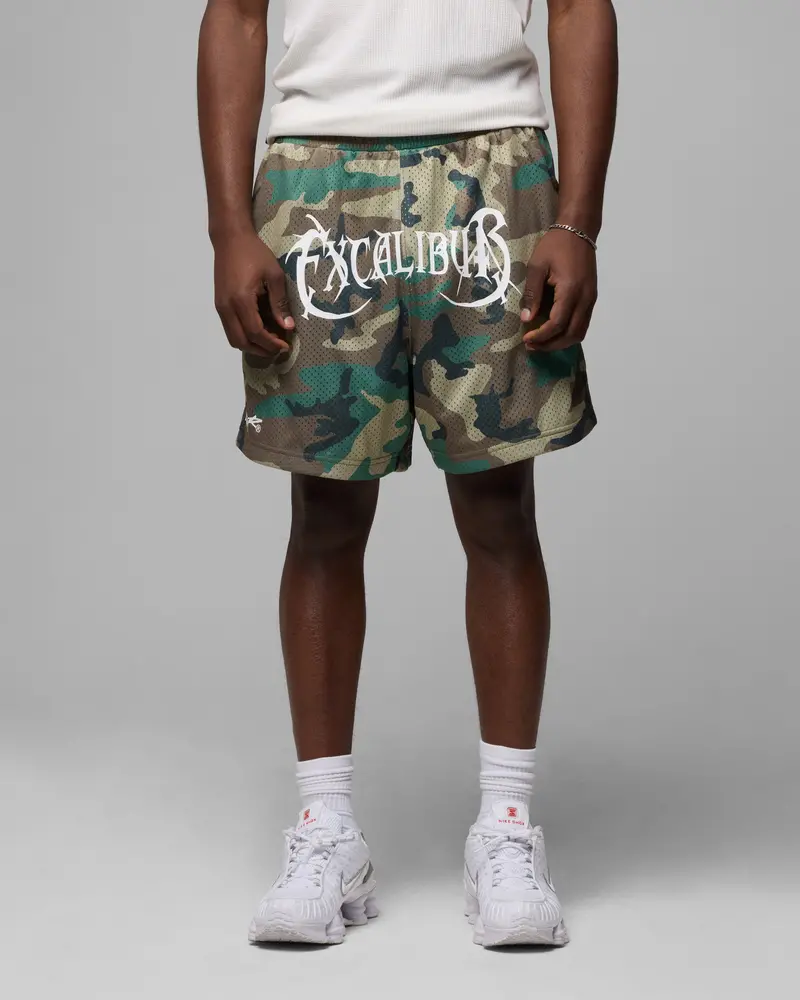 Loiter Excalibur Mesh Shorts Woodland Camo 1