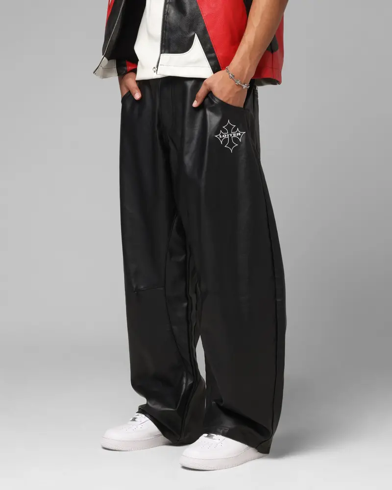 Loiter F-16 Balloon Jeans Black Wax 6