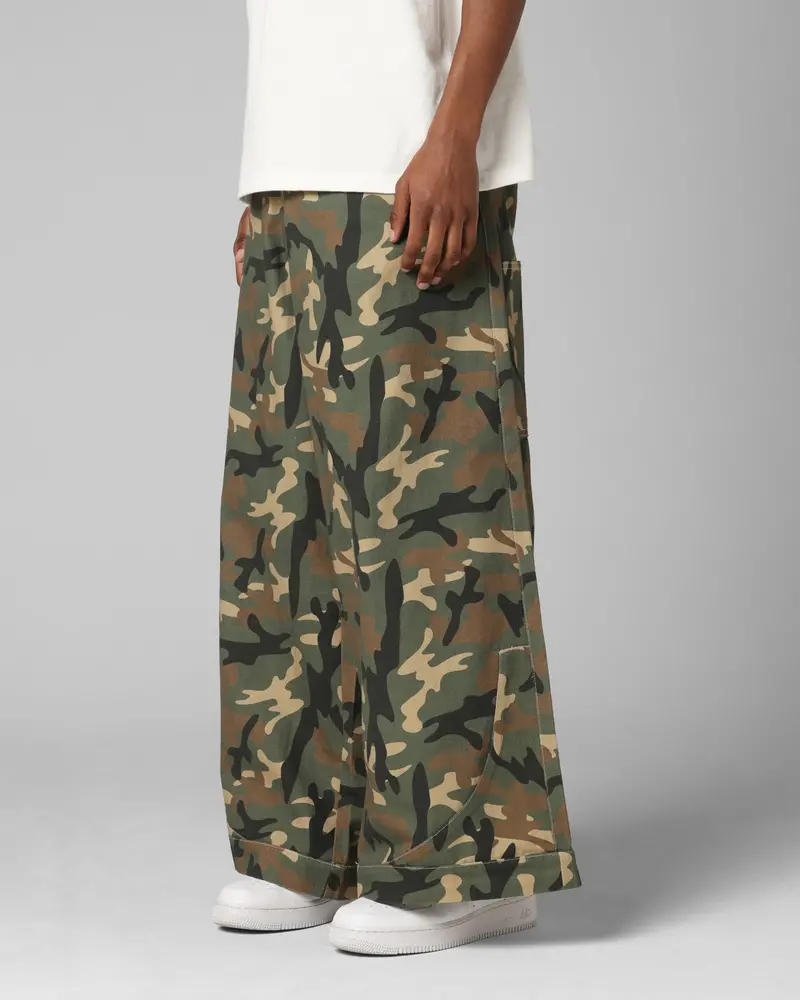 Loiter F-22 Raver Jeans Woodland Camo 5