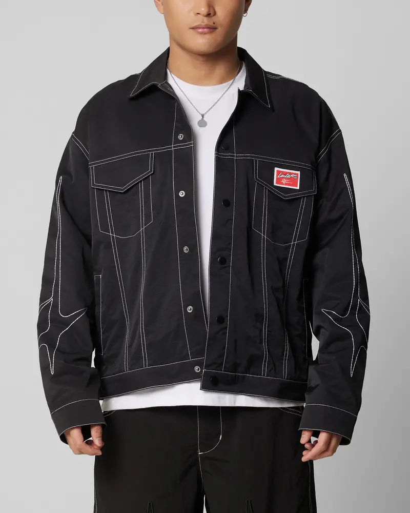 Loiter Galaxy Contrast Jacket Black 1