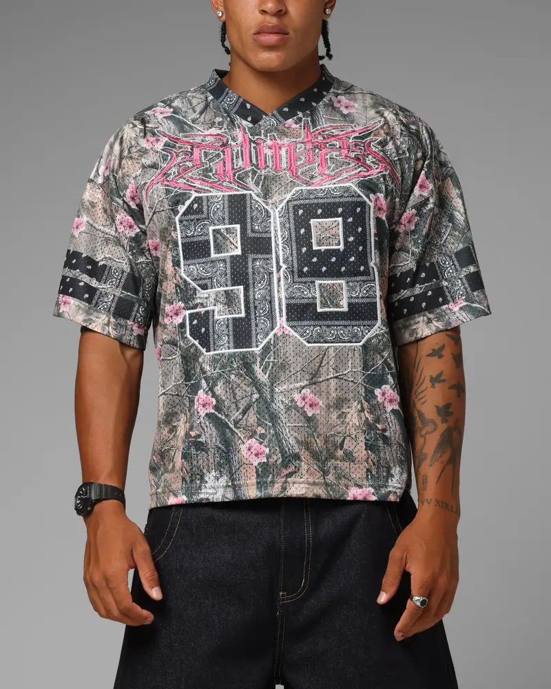 Loiter Hardcore Jersey Real Tree/Pink 1