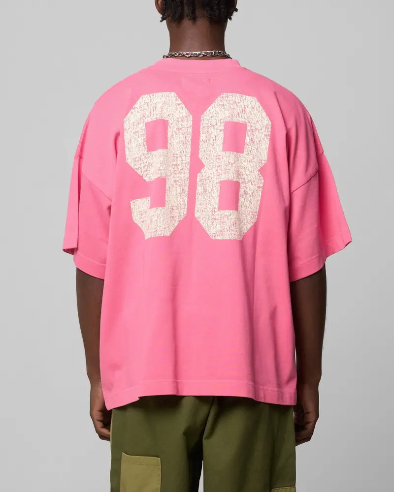 Loiter Human Box T-Shirt Pink 2