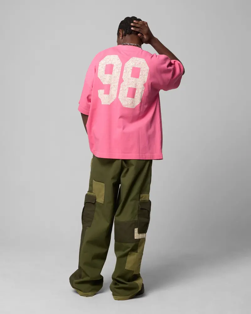 Loiter Human Box T-Shirt Pink 4