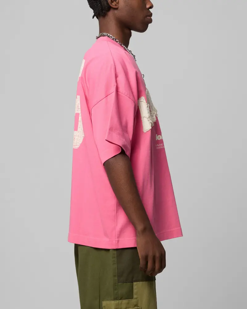 Loiter Human Box T-Shirt Pink 5