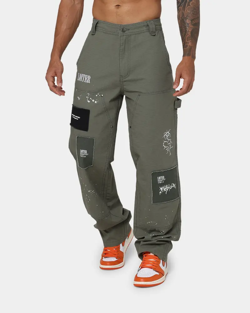 Loiter Hunter Carpenter Pants Khaki 1