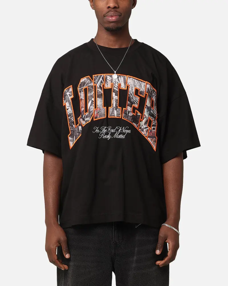 Loiter Hunter T-Shirt Black 1