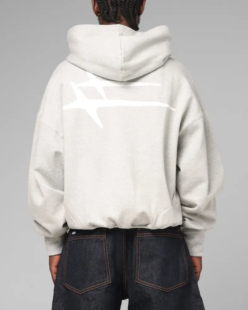 Loiter Hybrid Premium Hoodie Grey 1