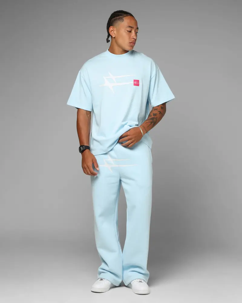 Loiter Hybrid Premium T-Shirt Light Blue 2