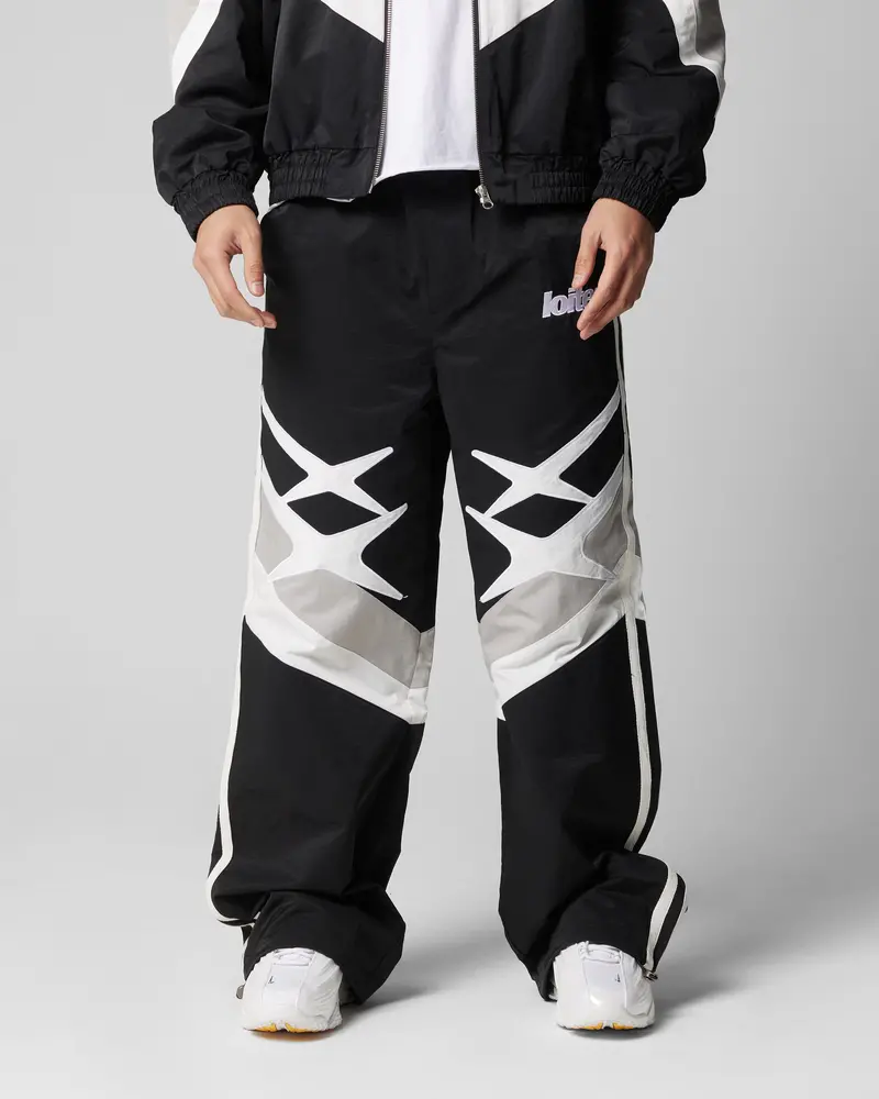 Loiter Hybrid Trackpants Black/Grey 1