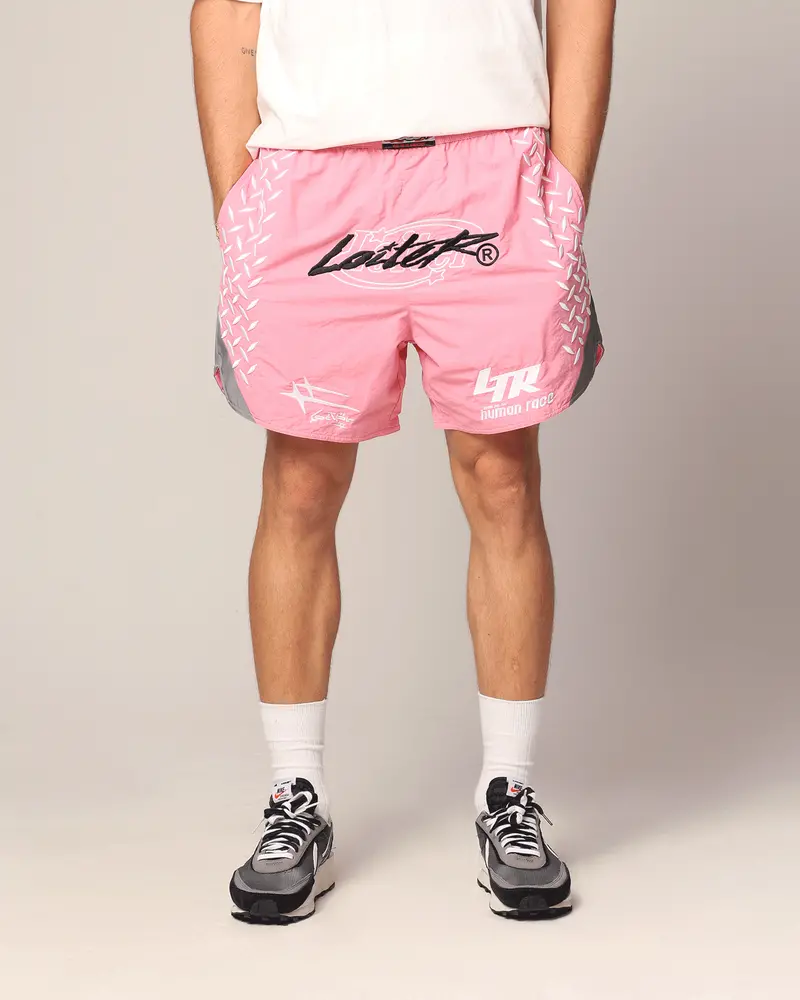 Loiter Instinct Walk Shorts Pink 1
