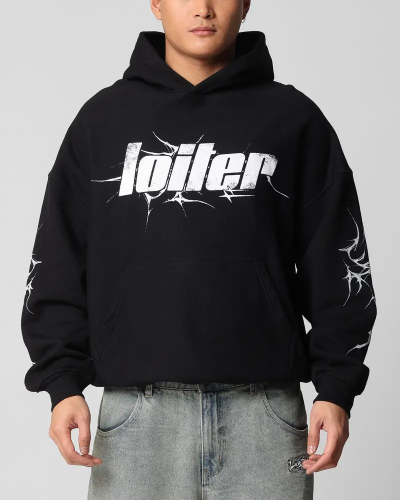 Loiter Neo Hoodie Black 1