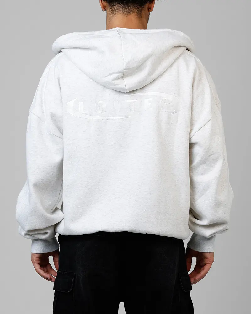 Loiter Night Vision Hoodie Grey Marle 1