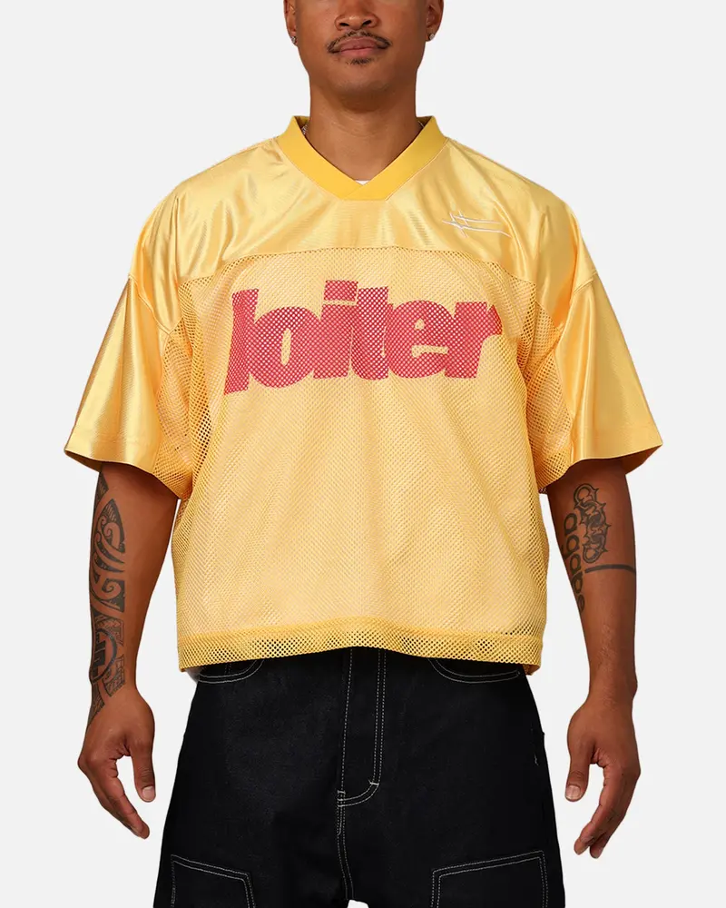Loiter Outfield Training Jersey Yellow 1