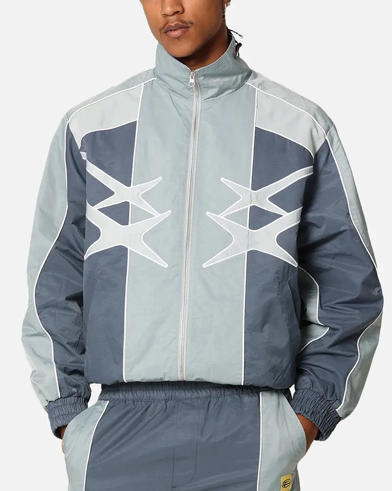 Loiter Paradise Track Jacket Blue 1