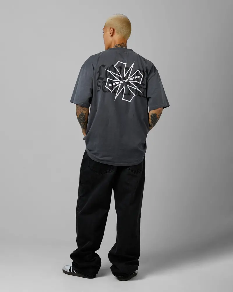 Loiter Phantom Sigil T-Shirt Washed Charcoal 6