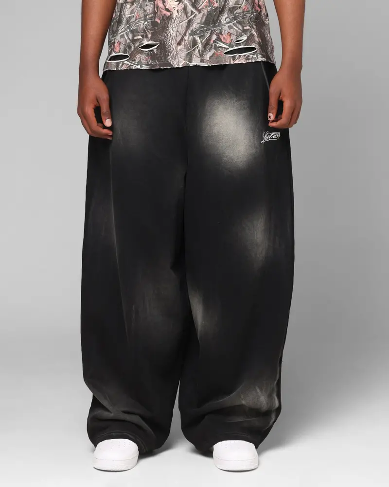 Loiter Purity Sweatpants Washed Black 1