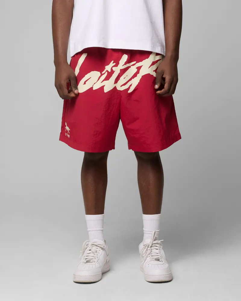 Loiter Rodeo Shorts Red 1